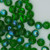 8mm Glass Beads Green Czech Rainbow Iris Round Druks