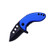 Shadow Cutlery SH2010BL-BRK Flickster Linerlock A-O Blue Knife