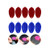 Needle Threader Needle Threader for Hand Sewing Needle Threader Tool Plastic Wire Loop Simple Needle Threader Cross Stitch Needle Threader for Sewing ?Blue and Red -10 PCS-