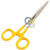 G.S Mosquito Forceps Straight 5" Yellow DEP