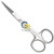 G.S IRIS Curved Gum Scissors for Trimming TISSUES LAB Tools New