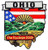 EagleEmblems PM6736 Patch-Ohio (State Map) (3'')