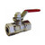 Mueller-B  and  K 107-002 3-8" Chrome Ball Valve