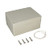Fielect 4.53" x 3.54" x 2.17" ABS Plastic Dustproof Waterproof IP65 Junction Box Universal Electrical Project Enclosure