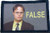 The Office Dwight Schrute"False" Morale Patch Funny Tactical Military 2x3" Hook and Loop