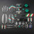for Alfa Romeo Car Logo Emblem Decoration Sticker for Mito 147 156 159 166 4C Giulietta Giulia Mito Spider Stelvio GT Car Styling Accessories -O-