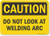 SmartSign "Caution - Do Not Look at Welding Arc" Sign  7" x 10" Plastic