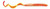 Culprit C720-73 7.5-in. Worm 18Ct Bag Tomato one Size