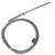 Temperature Sensor WireThread Type K Thermocouple Probe Temperature Sensor Wire -M80-400? 50mm--2M-
