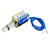 uxcell JF0730 DC24V 300mA 5N 10mm Stroke Pull Type Open Frame Linear Motion Solenoid Electromagnet
