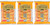 Bourbon Lubera 1.76oz-50g -3 Pack-
