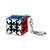 AI-YUN 3×3×3 Mini Keychain Gear Cube 3×3 Keychains Gear Speed Cube Puzzles Smart Cube Toys Brain Teasers