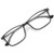 Gaoye Blue Light Blocking Glasses Women Men Fashion Computer Gaming Eye-glasses Anti UV Nerd Square Fake FramesMatte Black-