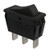 E-SWITCH RB145E1100 Rocker Switch Non Illuminated SPDT On-Off-On Black Panel 16 A