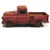 Kinsmart 1955 Red Muddy Chevy Stepside Pickup 1-38 O Scale Diecast Truck