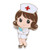 HANRESHE Comic Nurse Brooch Doctors Nurse Medical Vintage Jewelry Gold Lapel Pin Badge Metal Cute Enamel Pins Brooches Women Gift HANRESHE Comic Nurse Brooch Doctors Nurse Medical Vintage Jewelry Gold Lapel Pin Badge Metal Cute Enamel Pins Brooches Women Gift