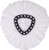 Mop Replacement Heads Compatible with O-Ceda Spin Mop Microfiber Spin Mop Head Refill Replacements Home Household White Easy Wring Spin Mop Refill