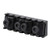 awstroe Professional Black Plated Easy to Carry Practical Guitar Locking Nut Durable 7-String Locking Nut for 7-Sting Electric Guitar Gift