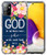 A32 5G Case Hungo Soft TPU Cover Heavy Duty Protection Wireless Charging Compatible with Samsung Galaxy A32 5G Christian Sayings God is Within Her She Will Not Fall Psalm Bible Verse Songs Rubber