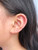 Small Gold Huggie Hoop Earrings for Cartilage Nose Helix Tragus Conch Piercing Tiny Thin 14K Yellow Gold Filled or Sterling Silver Hoop Earrings