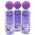 Ricitos de Oro Lavender Baby Shampoo Children Cleansing Shampoo with Natural Lavender Formulated for Babies 3-Pack of 8.45 FL Oz Bottles.