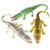 Rhode Island Novelty ~ 3 ~ Soft PVC Alligators ~ Approx. 14" Long ~ Assorted ~ New
