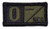 O Negative Blood Type 1x2 inch Patch - Olive Drab