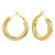 sovesi Gold Hoop Earrings for Women Hypoallergenic Lightweight 14K Real Gold Plated Chunky Hoop Earrings