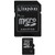 Kingston 32GB MicroSD HC MicroSDHC Memory Card 32 GB SDC4-32GB with Adapter and USB 2.0 MemoryMarket Dual Slot MicroSD  and  SD Memory Card Reader