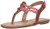 Josmo Girls' Lucy Flat Sandal Brown 7 Medium US Toddler