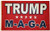Trade Winds Trump M-A-G-A Red Premium Quality 100D Woven Poly Nylon 3x5 3'x5' Flag -RUF-