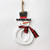 The Lakeside Collection Snowman Monogram Initial Christmas Tree Ornament  O