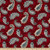 Studio E Fabrics Le Poulet Paisley Red Fabric