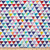 Studio E Fabrics Geofetti Digital Triangulation Fabric White Multi