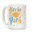 LookHUMAN Accio Yarn White 15 Ounce Ceramic Coffee Mug