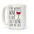 LookHUMAN A Day Without Wine White 15 Ounce Ceramic Coffee Mug