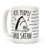 LookHUMAN Bite People Hail Satan - Shark White 15 Ounce Ceramic Coffee Mug