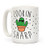 LookHUMAN Lookin Sharp White 15 Ounce Ceramic Coffee Mug