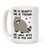 LookHUMAN She Is Beauty She Is Trash Raccoon White 15 Ounce Ceramic Coffee Mug LookHUMAN She Is Beauty She Is Trash Raccoon White 15 Ounce Ceramic Coffee Mug