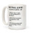 LookHUMAN Neutral Good Definition White 15 Ounce Ceramic Coffee Mug