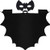Kids Bat Vampire Halloween Vampire Bat Costume Accessories and Bat Eye Mask -L- Black