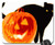 Mouse Pad - Halloween Animal Cat Jack-O-Lantern Pumpkin Spooky