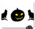 Mouse Pad - Halloween Silhouettes Pumpkin Jack O Lantern Cat