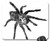 Mouse Pad - B W Creepy Insect Spider Tarantula