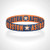 Reversible Houston-Astros Baseball Bracelet Wristband