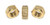 7-16-20 Brass Finished Hex Nuts - Solid Brass Hex Nuts Fine Thread -10 Pieces-