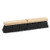 Boardwalk 20618 Floor Brush Head 18" Wide Black Medium Weight Polypropylene Bristles
