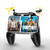 Mobile Game Controller for PUBG/Fortnite, Fiyapoo L1R1 Trigger Gamepad Compatible for iPhone iOS Android, Sensitive Shoot and Aim Joysticks Gaming Grip 
