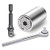 xinrirong -7-19mm- Multi-Function Ratchet Wrench Power Drill Adapter 3Pc Set3PCS Set Multi-function Ratchet Professional DIY Handyman ToolsTool Universal Socket -7-19mm3PCS-