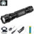 Comunite 501B 1000 Lumen Cree XML T6 LED Flashlight with Mount Remote Pressure Switch(Include 18650 Rechargeable Battery &Charger) White Light